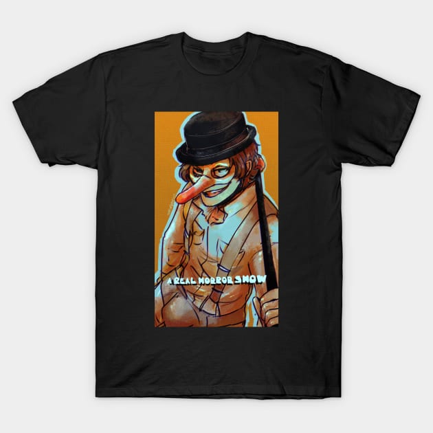 Alex DeLarge Mask T-Shirt by JinxPiperXD